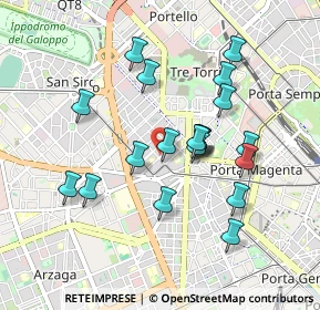 Mappa Via Vittoria Colonna, 20149 Milano MI, Italia (0.823)