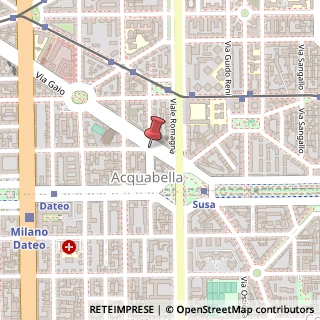 Mappa Via Carlo Goldoni,  77, 20129 Milano, Milano (Lombardia)