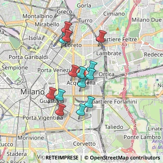 Mappa Via Giuditta Sidoli, 20133 Milano MI, Italia (1.47286)