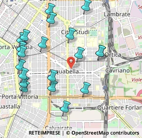 Mappa Via Giovanni da Milano, 20133 Milano MI, Italia (1.1635)