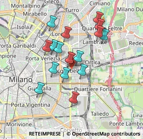 Mappa Via Giovanni da Milano, 20133 Milano MI, Italia (1.47118)