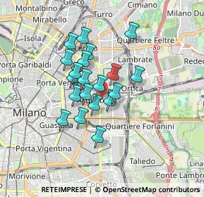 Mappa Via Giovanni da Milano, 20133 Milano MI, Italia (1.2755)