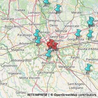 Mappa Via Gian Battista Bazzoni, 20123 Milano MI, Italia (17.73615)