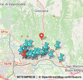 Mappa 37142 Poiano VR, Italia (3.85263)