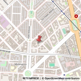Mappa Via Felice Bisleri, 11, 20148 Milano, Milano (Lombardia)