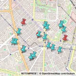 Mappa CAP, 20149 Milano MI, Italia (0.555)