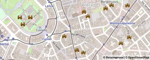 Mappa Milano
