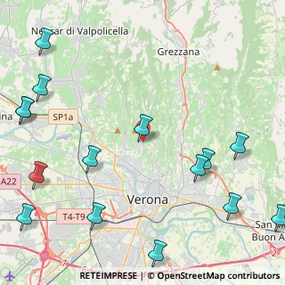 Mappa Via Campagnetta, 37127 Verona VR, Italia (6.49875)