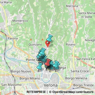 Mappa Via Campagnetta, 37127 Verona VR, Italia (1.722)
