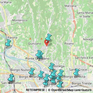 Mappa Via Campagnetta, 37127 Verona VR, Italia (3.23684)