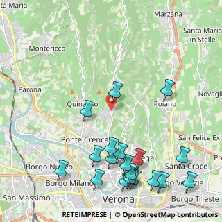 Mappa Via Campagnetta, 37127 Verona VR, Italia (2.68474)