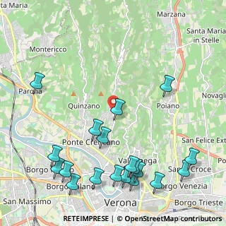 Mappa Via Campagnetta, 37127 Verona VR, Italia (2.74263)