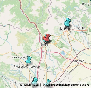 Mappa Via San Lorenzo, 10015 Ivrea TO, Italia (21.37353)