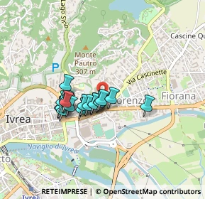 Mappa Via San Lorenzo, 10015 Ivrea TO, Italia (0.303)