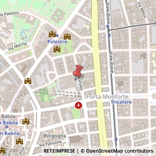 Mappa Via Vivaio, 7, 20122 Milano, Milano (Lombardia)