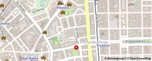 Mappa Milano