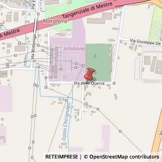 Mappa Via delle Quercie, 20, 30175 Venezia, Venezia (Veneto)