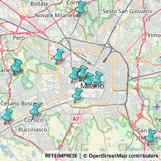Mappa Via G. Leopardi, 20123 Milano MI, Italia (4.69833)