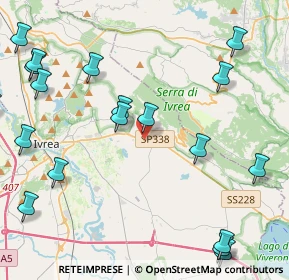 Mappa Via Casalina, 10012 Bollengo TO, Italia (5.8075)