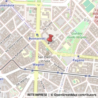 Mappa Via Giotto, 36, 20145 Milano, Milano (Lombardia)