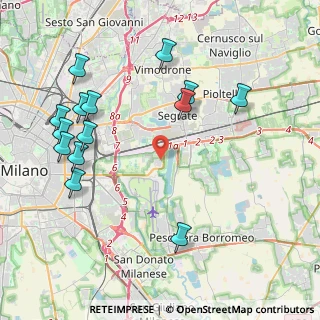 Mappa Via Novegro, 20054 Segrate MI, Italia (4.72143)