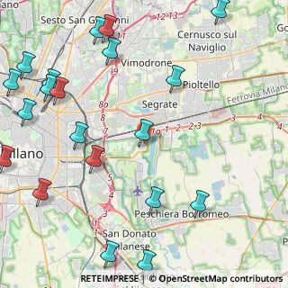Mappa Via Novegro, 20054 Segrate MI, Italia (6.115)