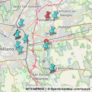 Mappa Via Novegro, 20054 Segrate MI, Italia (4.72615)