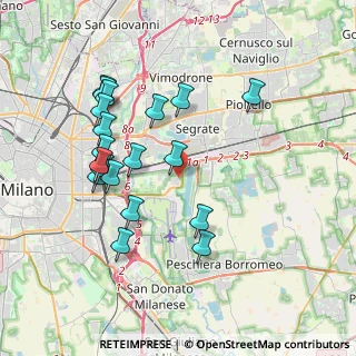 Mappa Via Novegro, 20054 Segrate MI, Italia (3.78316)