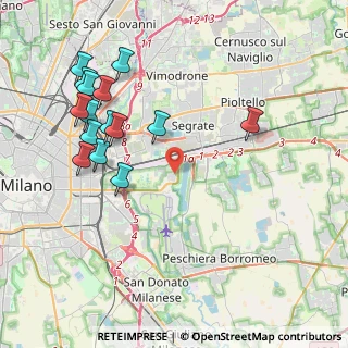 Mappa Via Novegro, 20054 Segrate MI, Italia (4.486)