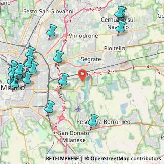 Mappa Via Novegro, 20054 Segrate MI, Italia (6.135)