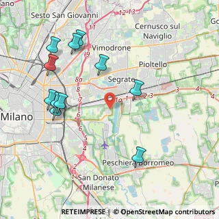 Mappa Via Novegro, 20054 Segrate MI, Italia (4.51909)