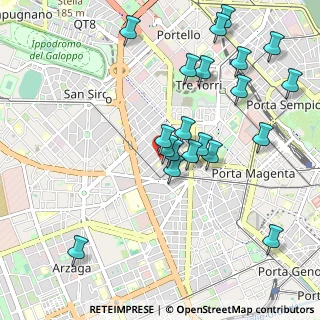 Mappa Via Correggio, 20149 Milano MI, Italia (1.069)