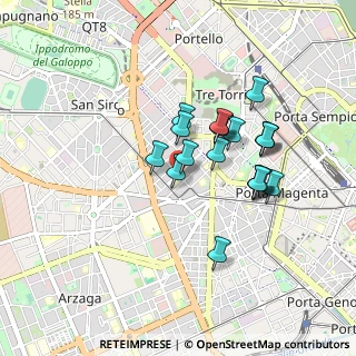Mappa Via Correggio, 20149 Milano MI, Italia (0.735)