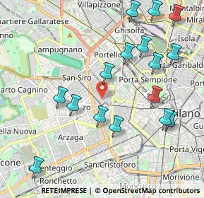 Mappa Via Correggio, 20149 Milano MI, Italia (2.28438)