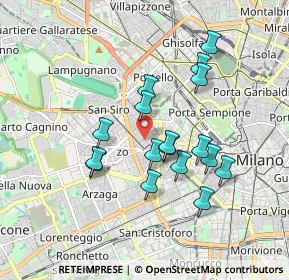 Mappa Via Correggio, 20149 Milano MI, Italia (1.56)