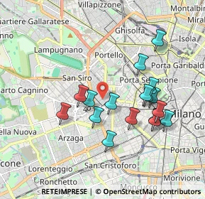 Mappa Via Correggio, 20149 Milano MI, Italia (1.71235)