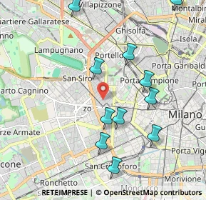 Mappa Via Correggio, 20149 Milano MI, Italia (2.10727)
