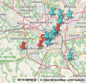 Mappa Via Correggio, 20149 Milano MI, Italia (6.33231)