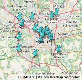 Mappa Via dell'Orso, 20121 Milano MI, Italia (5.72941)