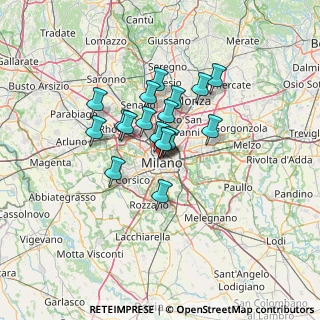 Mappa Via dell'Orso, 20121 Milano MI, Italia (9.15111)