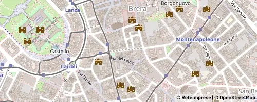 Mappa Milano
