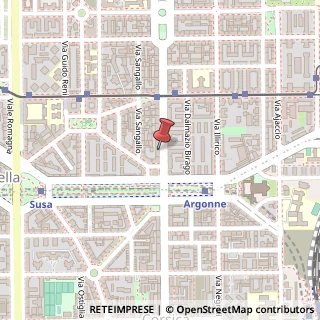 Mappa Via Gaspare Aselli, 5, 20133 Milano, Milano (Lombardia)