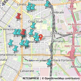 Mappa Piazza Andrea Fusina, 20133 Milano MI, Italia (1.1695)