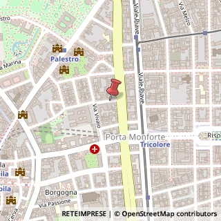 Mappa Via Gioacchino Rossini, 6, 20122 Milano, Milano (Lombardia)