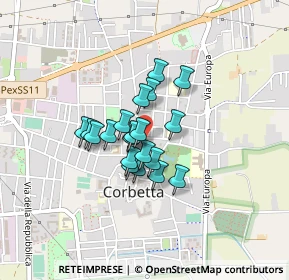 Mappa 20011 Corbetta MI, Italia (0.271)