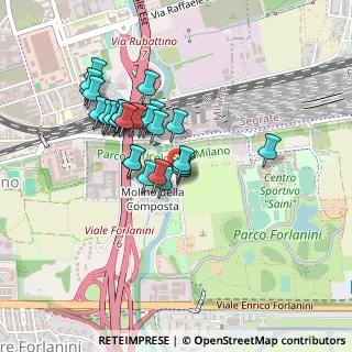 Mappa Via Taverna, 20134 Milano MI, Italia (0.37857)