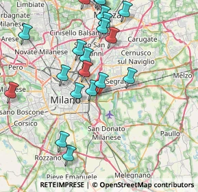 Mappa Via Taverna, 20134 Milano MI, Italia (8.662)
