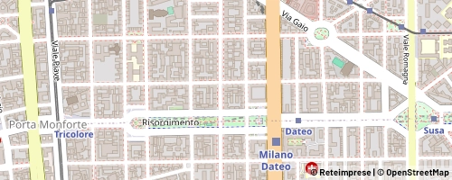 Mappa Milano