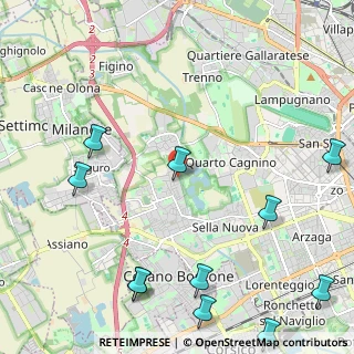 Mappa Via Eugenio Quarti, 20153 Milano MI, Italia (3.18417)