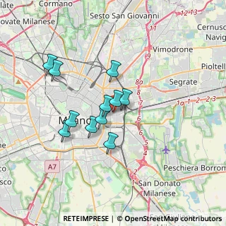 Mappa Via Pietro da Cortona, 20097 San Donato Milanese MI, Italia (2.78091)